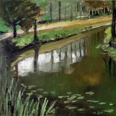 Après l'orage (huile, 30x30)