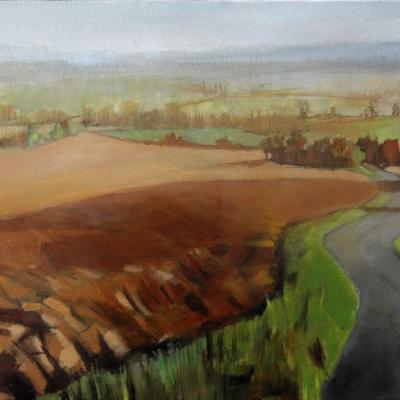 Un matin à Baltazar (huile, 60x45)