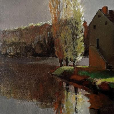 Pendu ( huile,37x45 )