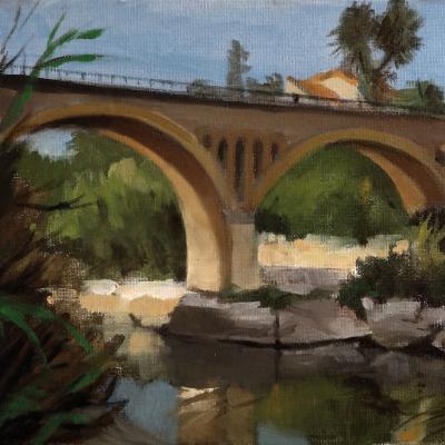 Collias (huile, 30x20)